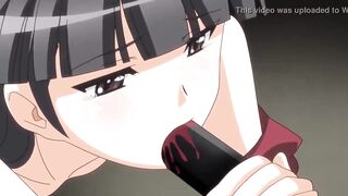 Sexy Brunette Play A Game In Threesome [ Hentai Part 2 ] - 5 image