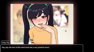 YELLOW BUNNY Jumps HAPPILY on my PULSATING weiner... - 3 image