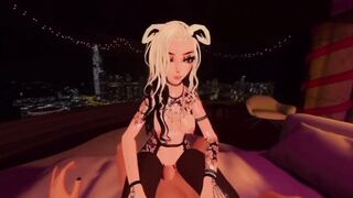 POV you bring home to wolf e-girl *dirty talking and moaning* - 5 image