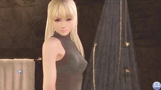 Dead or Alive Xtreme Venus Vacation Marie Rose Yom Office Wear Mod Fanservice Appreciation - 4 image