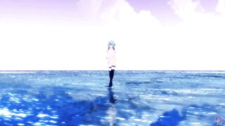 MMD R18 Aqua Konosuba Sexy Walk - 6 image