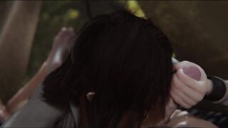 My Stepsister won't let me rest and wants to play with my dick all the time! - 5 image