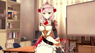 Bennett takes Noelle to the cleaning room so he can fuck her hard Genshin Impact Hentai Uncensored - 1 image