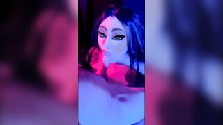 Stuffing that dick inside my mouth for you. - 7 image