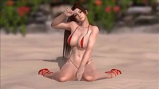 Mai Shiranui in a Micro Bikini DOAX3 - 1 image