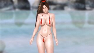 Mai Shiranui in a Micro Bikini DOAX3 - 2 image