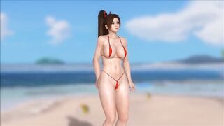 Mai Shiranui in a Micro Bikini DOAX3 - 8 image