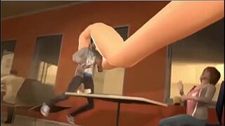 Giantess Ahri [Vore, Growth, Insertion] - 1 image