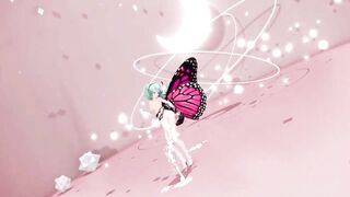 MIKU X INSECT HENTAI SEX DANCE MMD CREAMPIE UNDRESS DANCE SOFT GREEN HAIR COLOR EDIT SMIXIX - 8 image