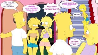 Hungry girlfriend with intense deep throat "LOS SIMPSONS VIEJAS COSTUMBRES" EPI. 1 - 3 image