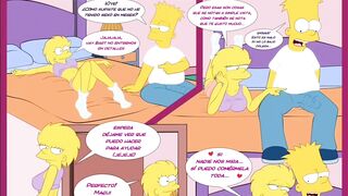 Hungry girlfriend with intense deep throat "LOS SIMPSONS VIEJAS COSTUMBRES" EPI. 1 - 4 image