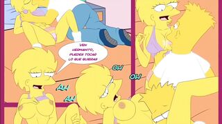 Hungry girlfriend with intense deep throat "LOS SIMPSONS VIEJAS COSTUMBRES" EPI. 1 - 5 image