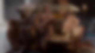 A girl loves when a MILF's big cock fills her pussy with cum - 3d futa - 8 image