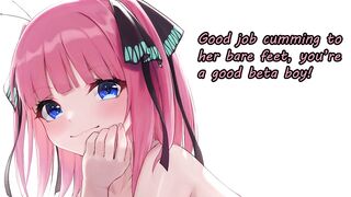 Anime Feet JOI for feet loving gooners (femdom, domination, feet fetish, Edging) - 10 image