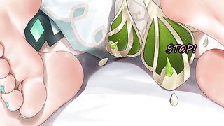 Anime Feet JOI for feet loving gooners (femdom, domination, feet fetish, Edging) - 9 image