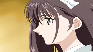 Cute housewife with glasses loves sex (uncensored hentai) - 4 image