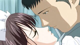 Cute housewife with glasses loves sex (uncensored hentai) - 9 image