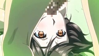 Two Crazy Hot Hentai MILF Suck Same Cock [ ENG Subs ] - 4 image