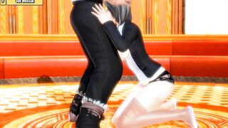 Hentai 3D - Two managers having sex in the casino lobby - 4 image