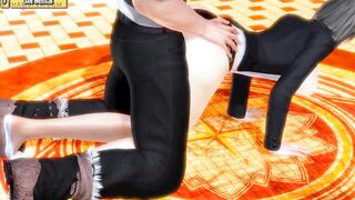 Hentai 3D - Two managers having sex in the casino lobby - 6 image