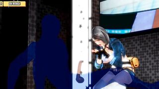 Hentai 3D- Have sex with the ghost in public - 3 image