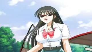 Horny Busty MILF loves hard sex (uncensored hentai) - 8 image