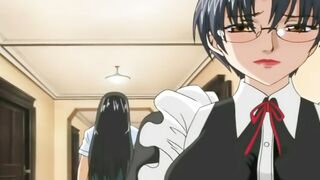 Horny Busty MILF loves hard sex (uncensored hentai) - 9 image