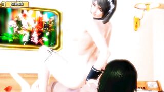 Hentai 3D - Sexy maid custom, get fuck at guest room - 8 image