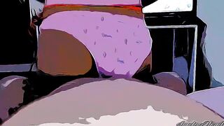 The Day I Take Advantage of My Innocent Niece in Law Sitting on my Legs Part 1 - Cartoon Version - 10 image