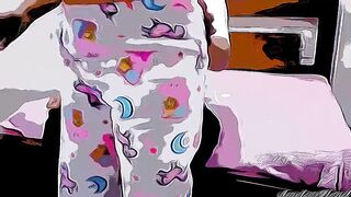 The Day I Take Advantage of My Innocent Niece in Law Sitting on my Legs Part 1 - Cartoon Version - 2 image