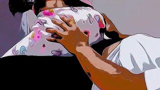 The Day I Take Advantage of My Innocent Niece in Law Sitting on my Legs Part 1 - Cartoon Version - 4 image