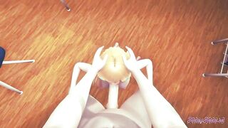 Bleach Hentai 3D - POV Orihime Fuck her tits, her mouth and her pussy - 4 image