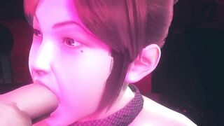 Thick Mature Bunny face sitting on a customer in her club: 3D porn Hentai