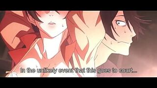 Kizumonogatari - Araragi wants to touch Tsubasa breasts scene - 1 image