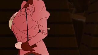 Kizumonogatari - Araragi wants to touch Tsubasa breasts scene - 2 image