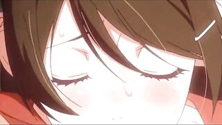 Kizumonogatari - Araragi wants to touch Tsubasa breasts scene - 8 image