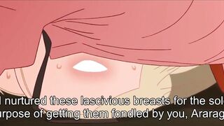 Kizumonogatari - Araragi wants to touch Tsubasa breasts scene - 9 image