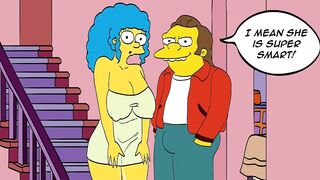 The Simpsons Hentai - Marge Simpson is a Slutty Mom and Bart is a Cuck (OnlyFans Preview) - 2 image