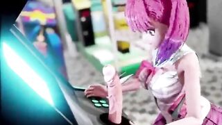 Futa Futanari Lesbian Anal 3D Hentai - 3 image