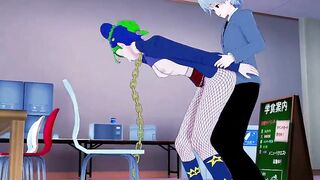 Hentai Jolyne Kujo Jolyne gets a great fuck canteen Jojo Bizarre Adventure Anime 3D - 8 image