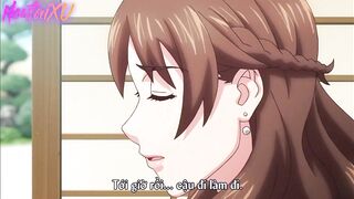 Hentai / Stepmother cumming from her first time anal - 6 image