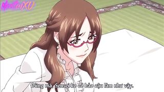 Hentai / Stepmother cumming from her first time anal - 8 image