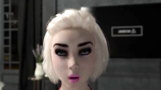 Futa Futanari Deepthroat Anal and Huge Cumshots 3D Hentai - 6 image