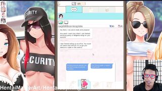 A new Job! Busty Biz W/HentaiMasterArt