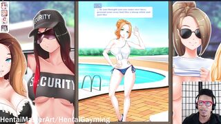 A new Job! Busty Biz W/HentaiMasterArt