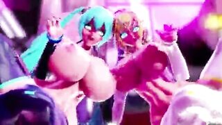 Futa Futanari Anal Gangbang Huge Cumshots 3D Hentai
