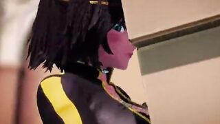 Futa Futanari Anal Huge Cumshots 3D Hentai - 2 image