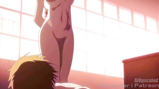 4K Chainsaw man, Denji finally gets his treat from Makima. Ai Upscaled | Maplestar - 10 image