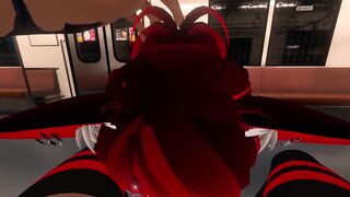 Foxgirl Sex on a Train (ERP) - 3 image