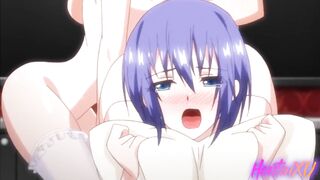 Hentai / Fucked two college girls in their virgin tight pussies - 7 image